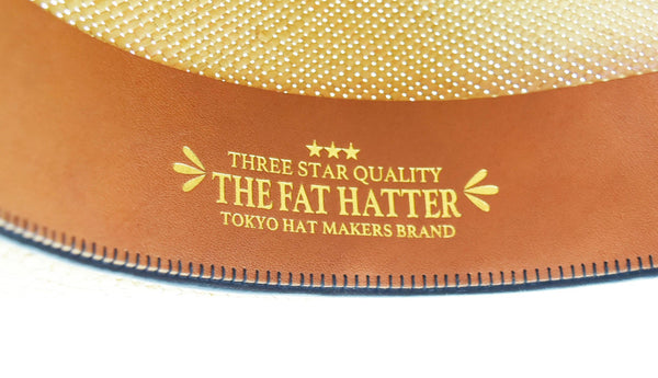 ザ ファット ハッター THE FAT HATTER パナマハット 帽子 メンズ帽子 麦わら帽子 ベージュ 103H-30