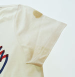 モンクレール MONCLER ロゴ プリント 半袖Tシャツ 白  D20918025250 8390Y 2 Tシャツ ホワイト 103MT-2854