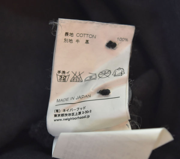 ネイバーフッド NEIGHBORHOOD ロゴ 刺繍 ジャケット 黒 111NYNH-JKM01 ジャケット ブラック Lサイズ 103MT-1811