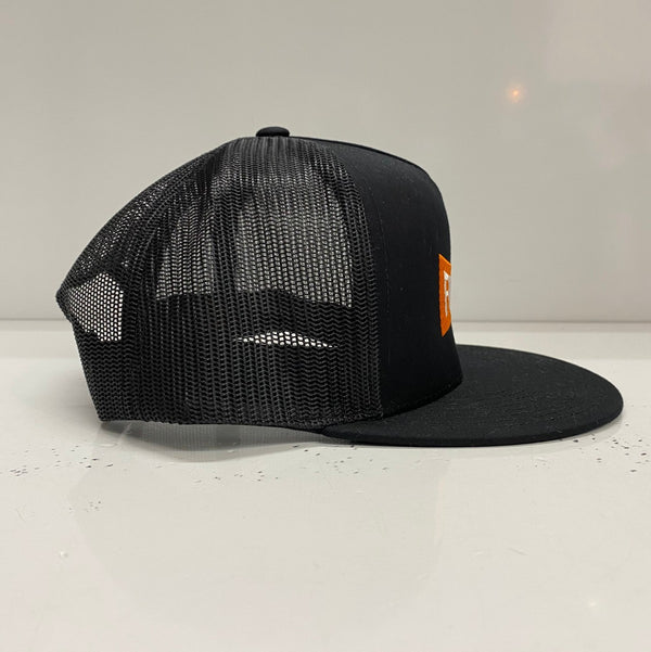 【中古】ファインシックス FINESIXXX STANDARD TRUCKER MESH CAP メッシュキャップ 帽子 メンズ帽子 キャップ ブラック 201goods-750