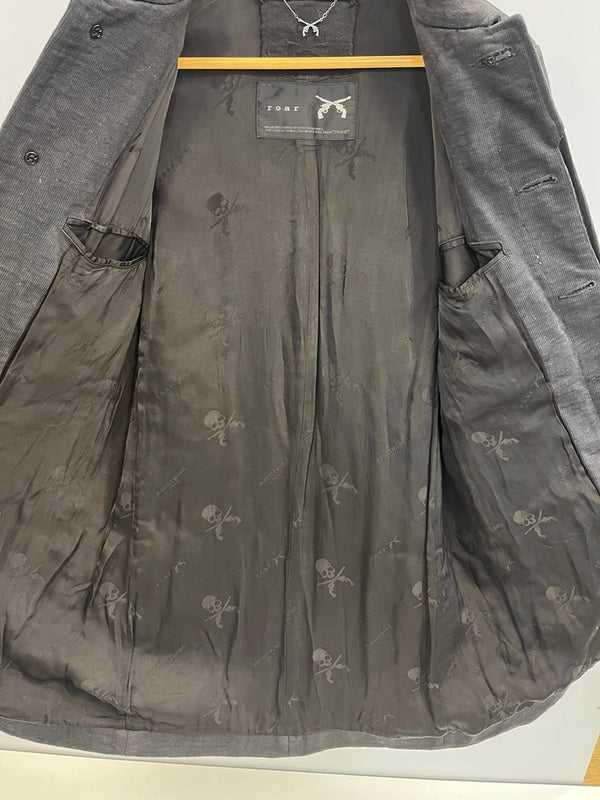 ロア roar ×mastermind マスターマインド コラボ ステンカラーコート 黒 サイズ1 コート ブラック 101MT-5066