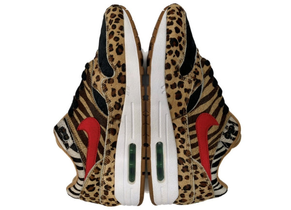 ナイキ NIKE 18年製 × ATMOS アトモス AIR MAX 1 DLX ANIMAL PACK 2.0 エア マックス アニマル パック シューズ AQ0928-700 メンズ靴 スニーカー マルチカラー 26.5cm 104S-782