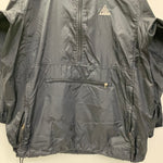 ナイキ NIKE ACG 90's ロゴ 刺繍 ナイロン アノラックパーカー ジャケット ブラック Lサイズ 201MT-4786