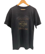 ハーレーダビットソン Harley Davidson 00s 00's  RIDE TO LIVE 両面プリント  ©2000 Tシャツ ブラック Lサイズ 101MT-3471