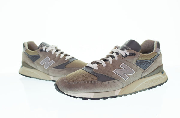 ニューバランス new balance 998 MADE IN U.S.A. ABZORB アブゾーブ Dワイズ U998GR メンズ靴 スニーカー グレー 28cm 103S-1144