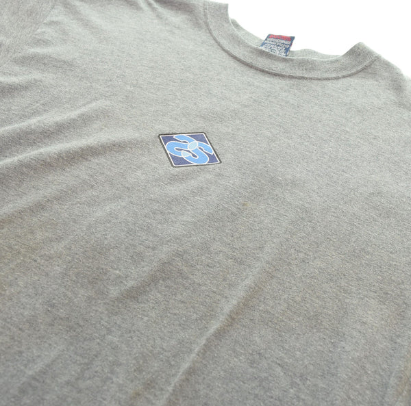 ステューシー STUSSY 90'S OLDSTUSSY ダイヤ SSロゴ プリント 半袖Tシャツ Tシャツ グレー Mサイズ 103MT-2608