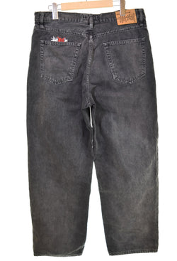 ステューシー stussy  Washed Canvas Big OL デニムパンツ W32 116618 デニム ブラック 32 103MB-576