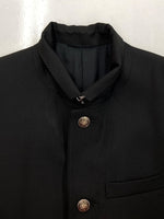 ダブレット doublet 25SS CHOURAN TAILORED JACKET 長ラン テーラード ジャケット 制服 学ラン ロング アウター コート 黒 25SS01CO66 ジャケット 無地 ブラック Sサイズ 104MT-1559