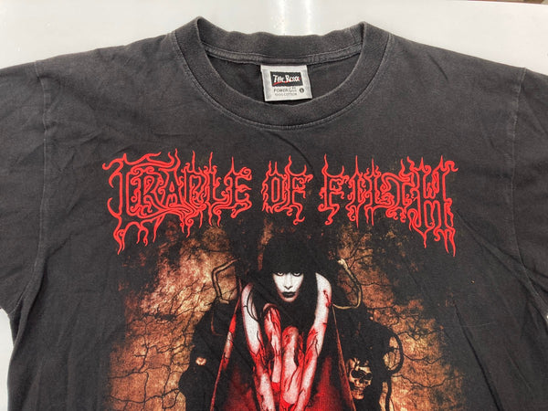 バンド band Cradle Of Filth クレイドル・オブ・フィルス 音楽T バンT THE ROXX 黒 Tシャツ プリント ブラック Lサイズ 104MT-1852