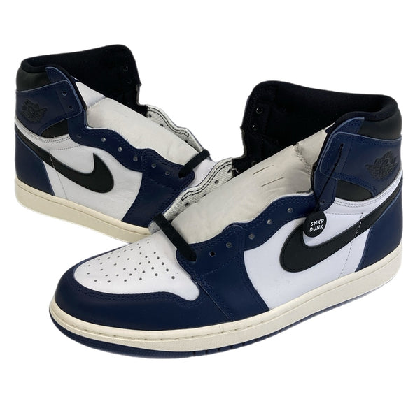 ジョーダン JORDAN Nike Air Jordan 1 Retro High OG Midnight Navy ナイキ エアジョーダン1 レトロ ハイ OG ミッドナイトネイビー DZ5485-401 メンズ靴 スニーカー ネイビー 28cm 101sh-2017