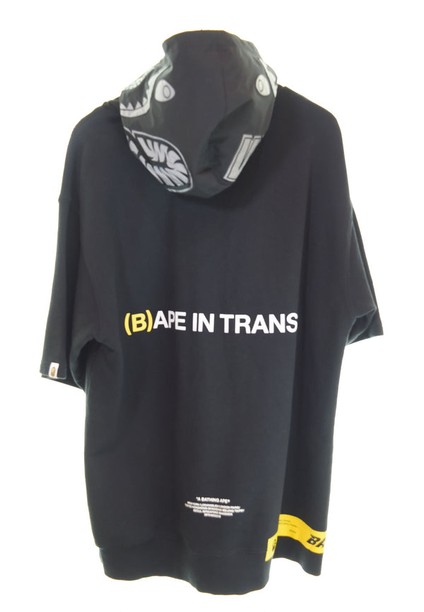 ア ベイシング エイプ A BATHING APE ベイプ BAPE 20AW シャークパーカー 黒 001PPF201024X パーカ ブラック LLサイズ 103MT-2324