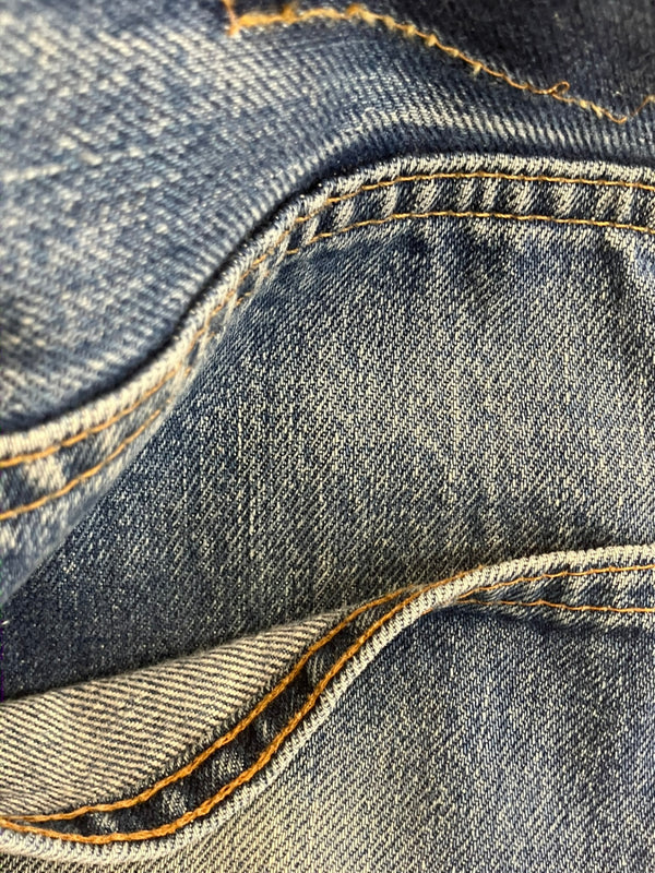 リーバイス Levi's 70's 70年代 505 66後期 ボタン裏6刻印 42TALON ZIPPER VINTAGE ヴィンテージ デニム ブルー W38L32 101MB-659