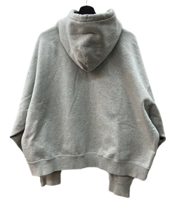 ステューシー STUSSY × NIKE ナイキ Fleece ZIP Hoodie フリース ジップ フーディ パーカー 灰 FJ9181-050 パーカ ロゴ グレー XLサイズ 104MT-2031