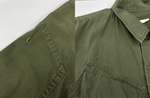 ミリタリー Military US ARMY JUNGLE FATIGUE JACKET ジャングル ファティーグ ジャケット ヴィンテージ 米軍 軍物 シャツ 緑 ジャケット 無地 カーキ Mサイズ 104MT-1762