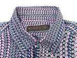 エトロ ETRO ペイズリー シャツ パープル 132-13190-5481 L 601MT-34