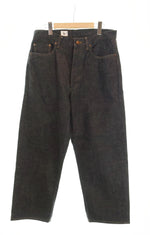 ブラームスルーツストック blurhms ROOTSTOCK Selvage Denim Pants セルビッジ デニムパンツ 黒 BROOTS23S11 デニム ブラック 3 103MB-295