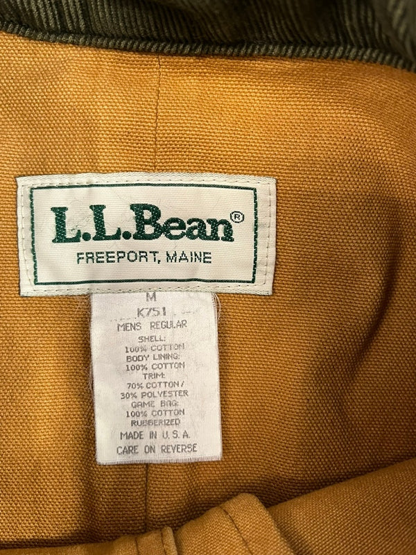 エルエルビーン L.L.Bean 80s～ ヴィンテージ Vintage カバーオール フィールドコート ハンティングジャケット US古着 キャメル系 K751 ジャケット ブラウン Mサイズ 101MT-4589