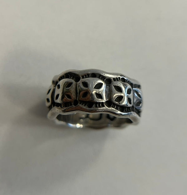 ビルウォールレザー BILL WALL LEATHER MINI CROSS RING ミニクロスリング シルバーリング 925刻印 メンズジュエリー・アクセサリー 指輪・リング シルバー 101goods-177