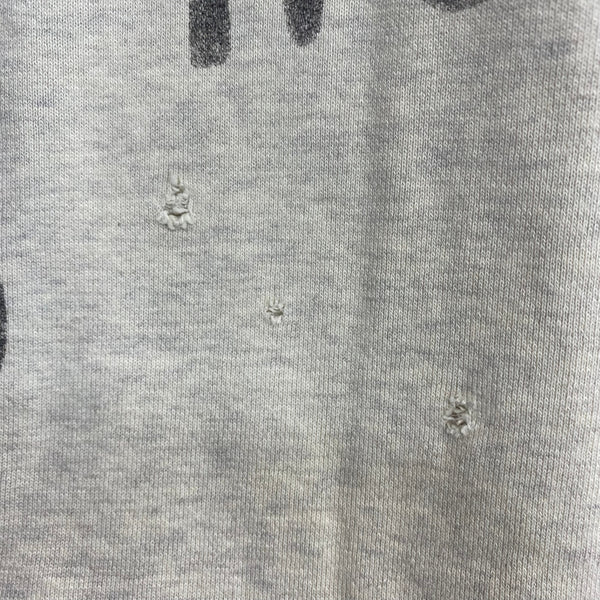 セントマイケル SAINT MICHAEL EVA-01 RAGLAN SWEAT SHIRT スウェット グレー 201MT-4162