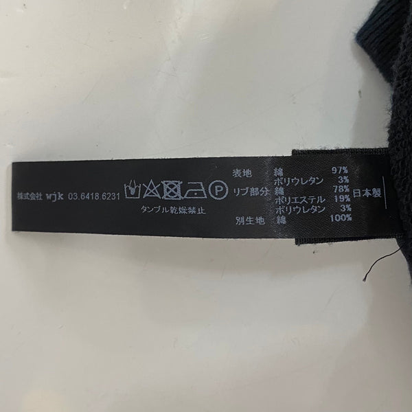 ダヴルジェイケイ wjk ダブルジップ hj17k ジャケット ブラック Mサイズ 201MT-4266