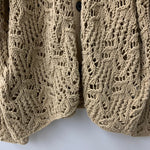 ダイリク DAIRIKU 21SS Children Hand Knitting Cardigan カーディガン ベージュ Fサイズ 201MT-4808