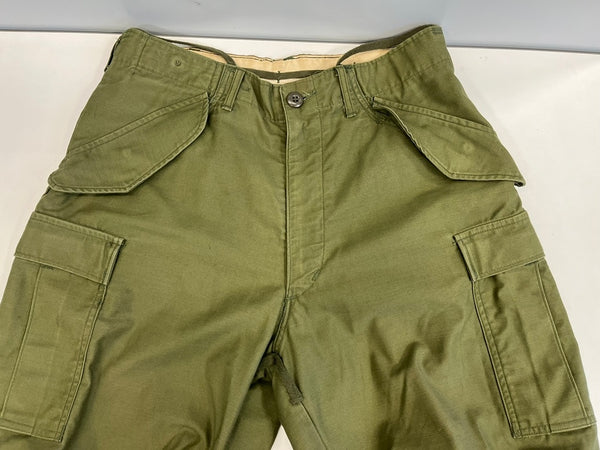 ミリタリー Military M-65 M65 フィールドパンツ ミリタリーパンツ アルミジップ カーゴパンツ カーキ 101MB-693