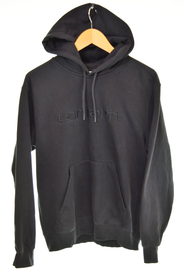 カーハート Carhartt LOGO SWEATSHIRT ロゴ スウェット パーカー パーカ ブラック Sサイズ 103MT-2959