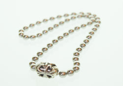 ビルウォールレザー BILL WALL LEATHER LARGE BALL CHAIN NECKLACE ラージボールチェーン ネックレス メンズジュエリー・アクセサリー ネックレス・ペンダント シルバー 103G-167