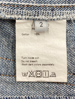 アンユーズド UNUSED 16AW REMAKE PATCHWORK DENIM リメイク パッチワーク デニム 再構築 ジップフライ ズボン パンツ 青 無地 UW0542 デニム ブルー サイズ 2 104MB-141