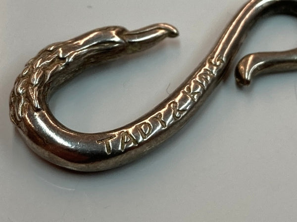 タディアンドキング TADY&KING SV NATIVE EAGLE HOOK ネイティブ イーグル フック フェザー 鳥 925 銀 メンズジュエリー その他 ロゴ シルバー 104A-68