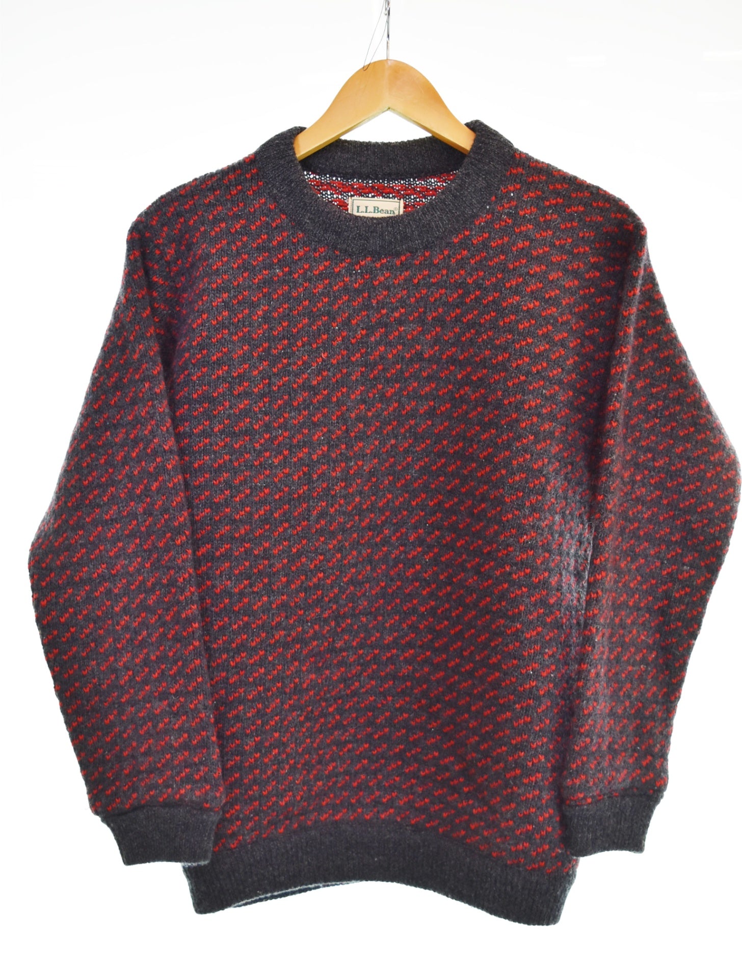 エルエルビーン L.L.Bean 80s〜90s バーズアイ ニット セーター