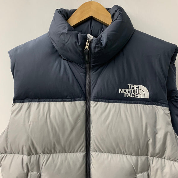 ノースフェイス THE NORTH FACE NUPTSE VEST ヌプシ ダウン ベスト ND92232 ベスト グレー Lサイズ 201MT-4839