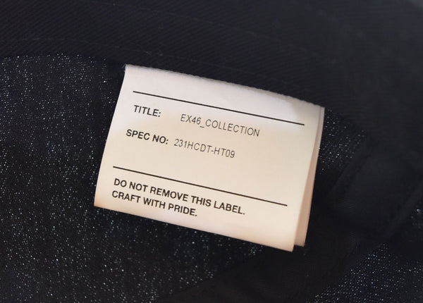 ダブルタップス WTAPS 23SS T-5 03/CAP/CTPL.TWILL.DOT SIGHT ツイルキャップ ジェットキャップ 5パネル 231HCDT-HT09 帽子 メンズ帽子 キャップ ブラック 103H-50