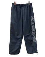 シュプリーム SUPREME 24FW spellout embroidered track pant スペルアウト エンブロイダリー トラック パンツ 黒 刺繍 ボトムスその他 ブラック Lサイズ 104MB-319