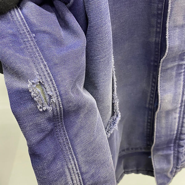 【曜日割引対象外】 カーハート Carhartt トラディショナルコート フード付き ダック ジャケット ネイビー 201MT-4470 VB