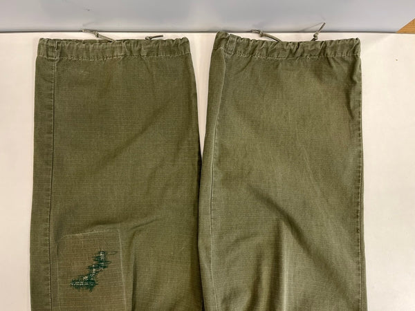 ミリタリー Military ヴィンテージ Vintage ジャングルファティーグ ミリタリーパンツ カーゴパンツ カーキ LONG SMALL 101MB-694