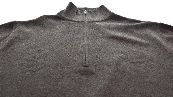 パタゴニア PATAGONIA ハイネック ハーフジップ セーター ニット ウール 50300F0 セーター ブラウン LLサイズ 103MT-3440