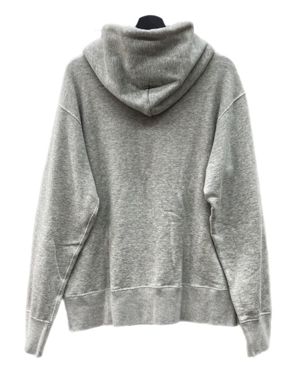 スタンダードカリフォルニア STANDARD CALIFORNIA LOGO PULLOVER HOODIE ロゴ プルオーバー フーディ パーカー スウェット プリント 灰 パーカ ロゴ グレー Mサイズ 104MT-1685