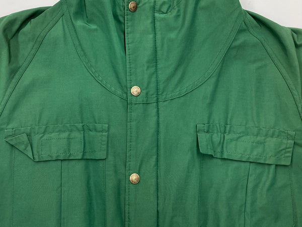 シエラデザイン SIERRA DESIGNS 80s 80年代 60/40クロス ロクヨンクロス マウンテンパーカー 8本木タグ USA製 緑 ジャケット 無地 グリーン Lサイズ 104MT-1791