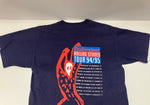 バンド band 90s 90's BROCKUM Rolling Stones Voodoo Lounge  Budweiser TOUR 94/95 ローリングストーンズ Tシャツ ネイビー Lサイズ 101MT-2955