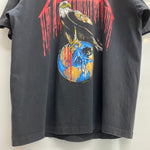 【曜日割引対象外】 ヴィンテージ vintage 90's メタリカ METALLICA NOWHERE ELSE TO ROAM U.S. SUMMER '94 Tシャツ ブラック XLサイズ 201MT-4699 VB