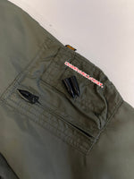アルファ インダストリーズ ALPHA INDUSTRIES フライトジャケット CWU36P CWU-36/P ミリタリージャケット ジャケット カーキ Mサイズ 101MT-5410
