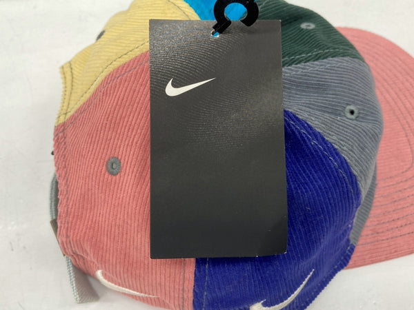 ナイキ NIKE × SEAN WOTHERSPOON ショーン ウェザースプーン Heritage '86 Cap ヘリテージ キャップ コーデュロイ AT8929-433  帽子 メンズ帽子 キャップ ロゴ マルチカラー 104H-16