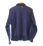 チャンピオン Champion 70年代 70s USAFA 米空軍士官学校 REVERSE WEAVE リバースウィーブ タタキ タグ Military ミリタリー ハーフジップ フェード  ナス紺 スウェット ネイビー 103MT-3390