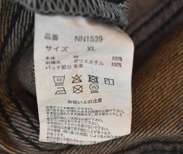 ナインティナインティ 9090 King Logo Buggy Denim キングロゴ デニムパンツ ジーンズ バギー 刺繍 NN1539 デニム ブラック LLサイズ 103MB-516