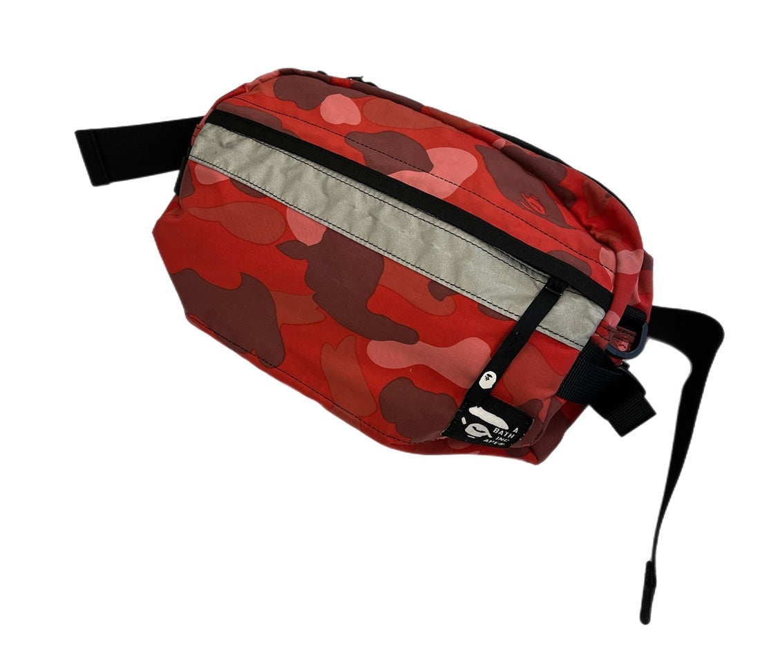 ア ベイシング エイプ A BATHING APE 90s 90's 初期 PHARRELL CAMO RED