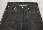 リーバイス Levi's Fenom fragment design フラグメント 505-0207M TALON ペンキステッチ 先染め ブラックデニム 黒 ロゴ デニム ブラック 104MB-273