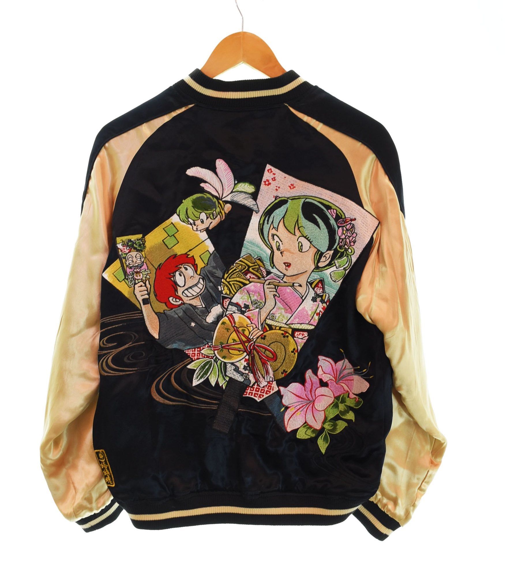 うる星やつら 絡繰魂 スカジャン リバーシブル レーヨン ラム 高橋留美子