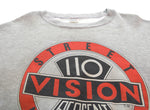 ヴィジョンストリートウェア VISION STREET WEAR 80s フロントロゴスウェット コピーライト1987年 80's 刺繍タグ スウェット グレー Lサイズ 103MT-3386
