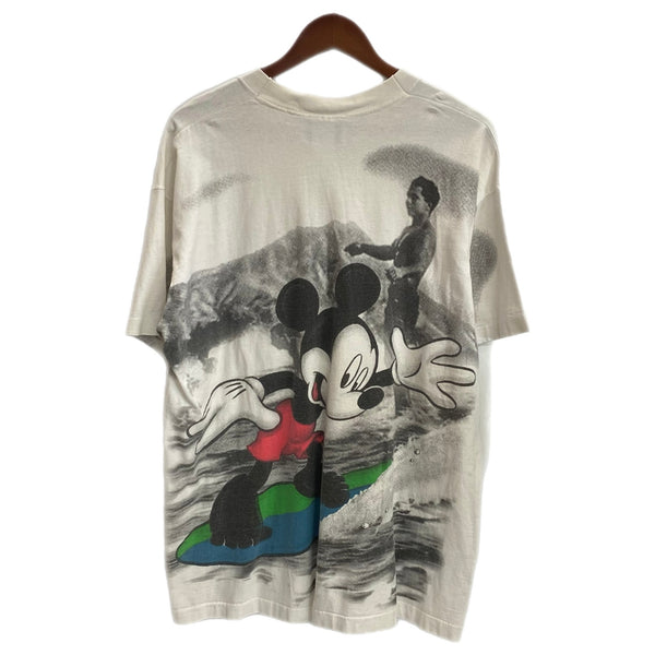 【曜日割引対象外】US古着 ディズニー Disney MICKEY by Jerry Leigh ミッキーマウス Tシャツ ホワイト 201MT-3644 VB